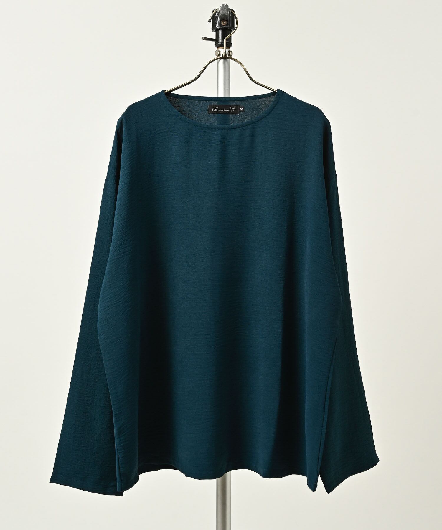 Revertical Fabric Crew long sleeve T-shirt (BLU/GRN) RV9305