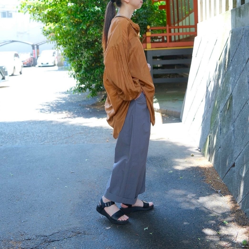 WONDER FULL LIFE カウンターポイント ワンダフルライフ シャツ WONDER FULL LIFE(ワンダフルライフ) ANCIENT SHIRTS｜botanical dye