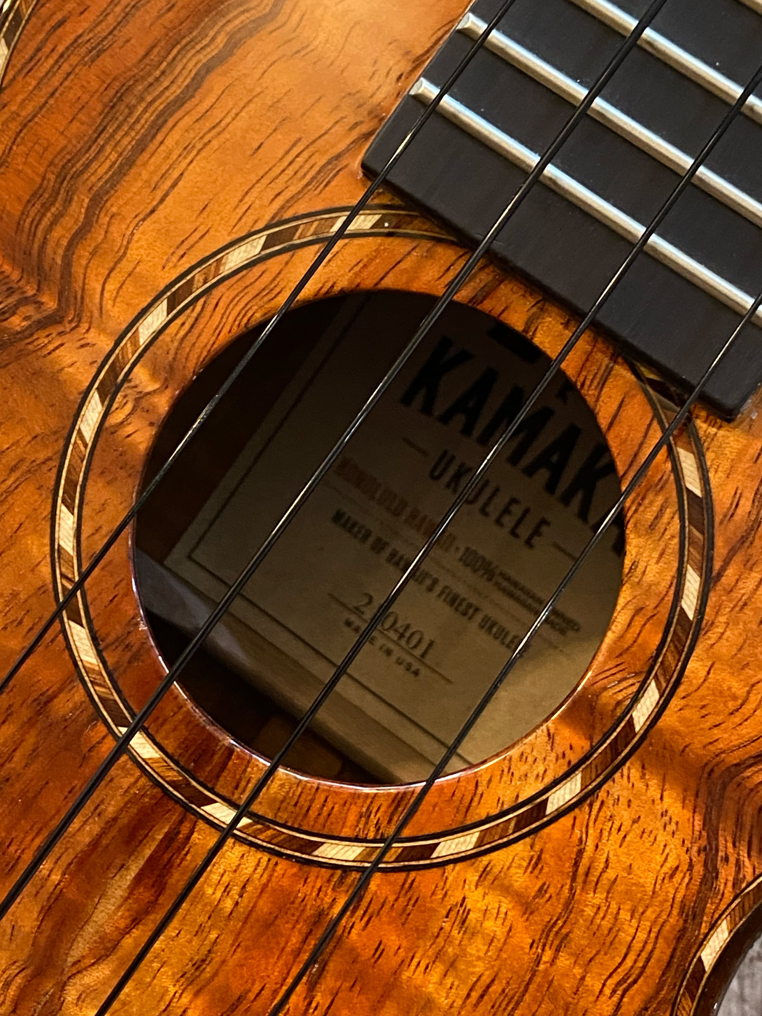 KAMAKA カマカ ウクレレ HF-1D ソプラノ デラックス #210401 ハード