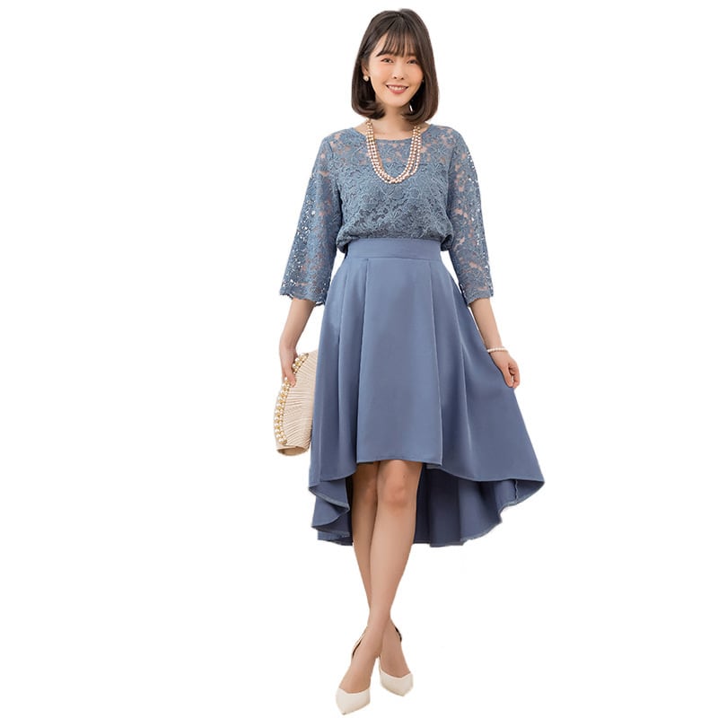 即日配送 送料無料 パーティードレス フィッシュテールスカート 結婚式