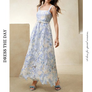 フローラルレースミスティワンピース W0029