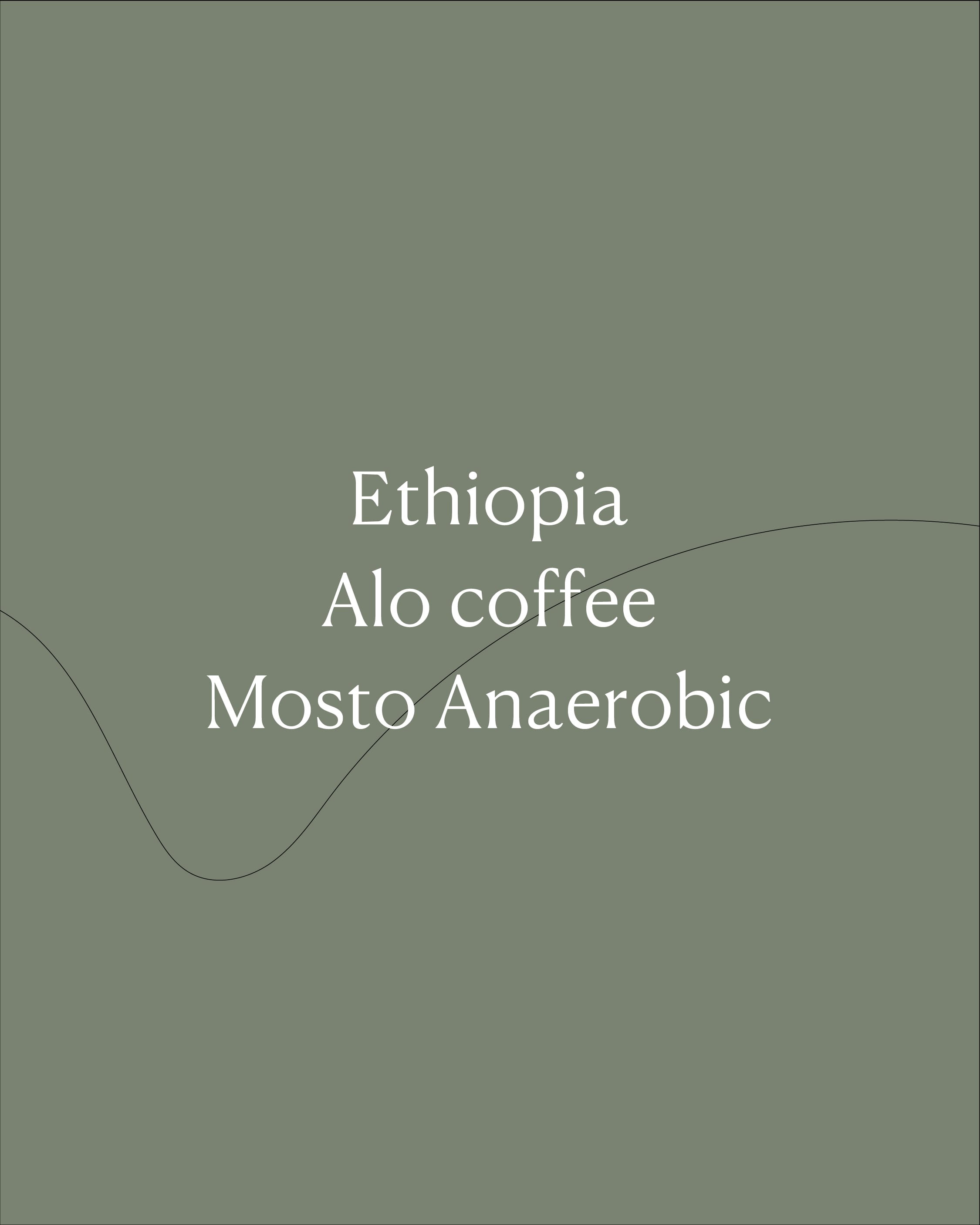 Ethiopia Alo coffee Mosto Anaerobic | 200g
