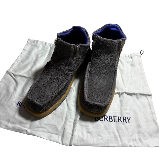 BURBERRY “Chance Suede Boots”
