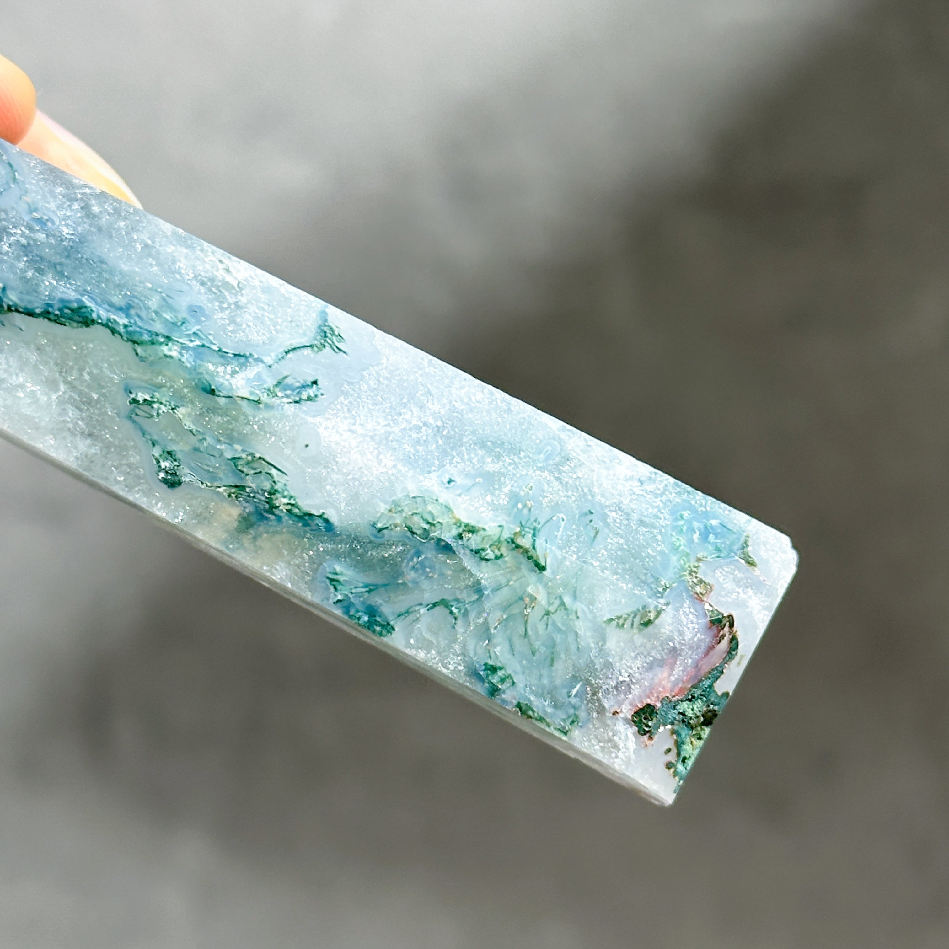モスアゲート タワー05◇ Moss Agate ◇天然石・鉱物・パワーストーン