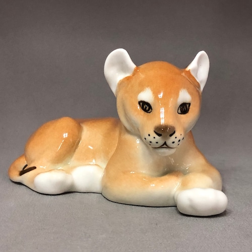 新品　Imperial Porcelain　インペリアルポーセレン　ロモノーソフ　ライオンの子供　No.2