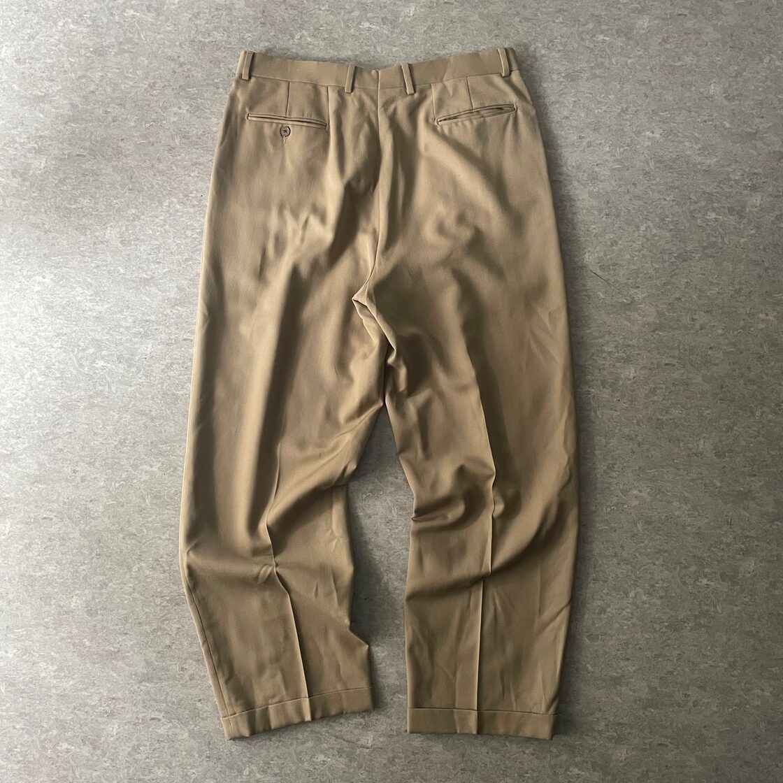 Monsieur Givenchy three tuck slacks | Pay ID
