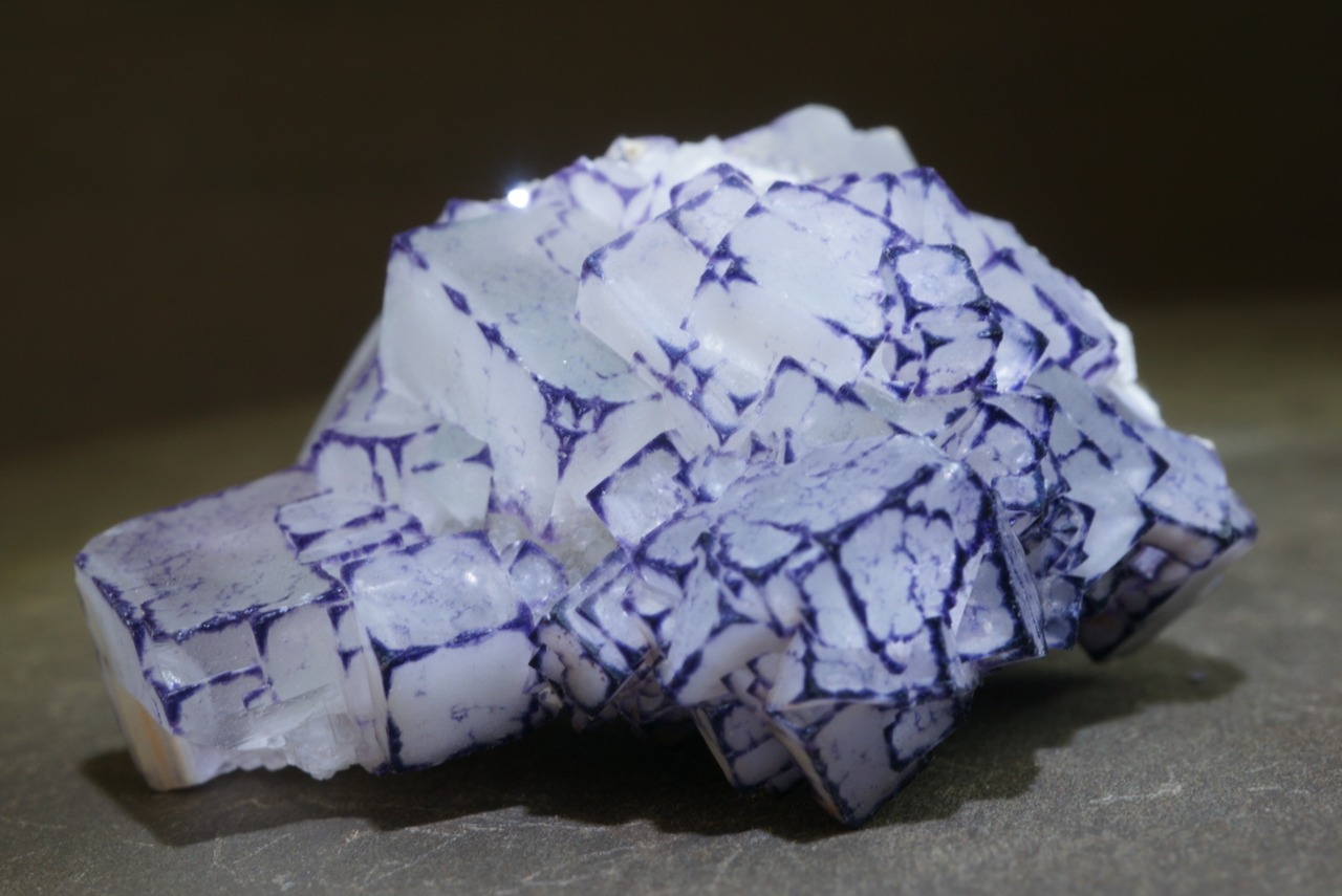 パープルエッジ・フローライト/クォーツ Fluorite/Quartz 1572