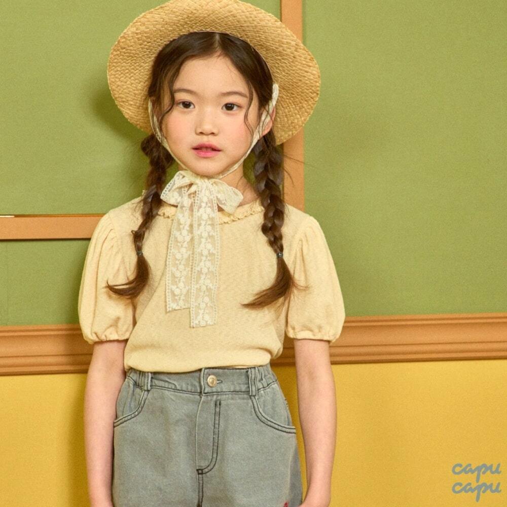 sold out»«ジュニアサイズあり» By MiMi シスレートップス | 子供服