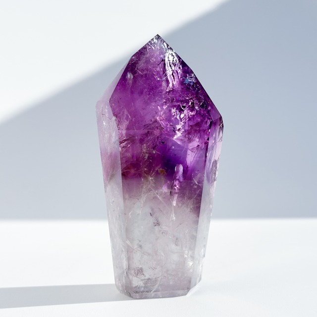 【ハイクオリティ】バイーア産ファントムアメジスト タワー02 ◇ Phantom Amethyst ◇天然石・鉱物・パワーストーン