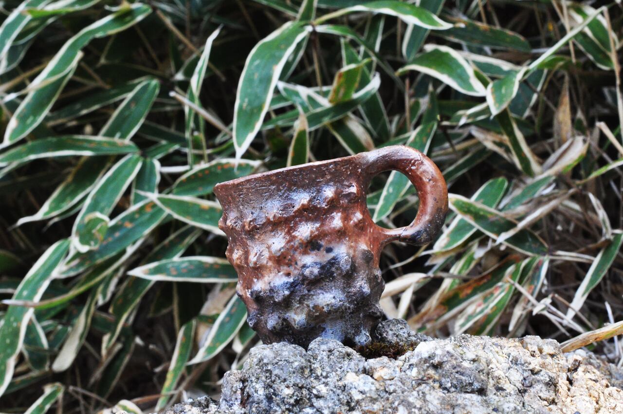 Yvonne Sake Cup イボンヌぐい呑 0178 | みやまち陶器 HIroyuki Yamada