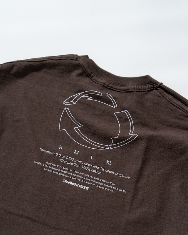 ORNAMENT STORE "ESSENCE" Chocolate T-shirts