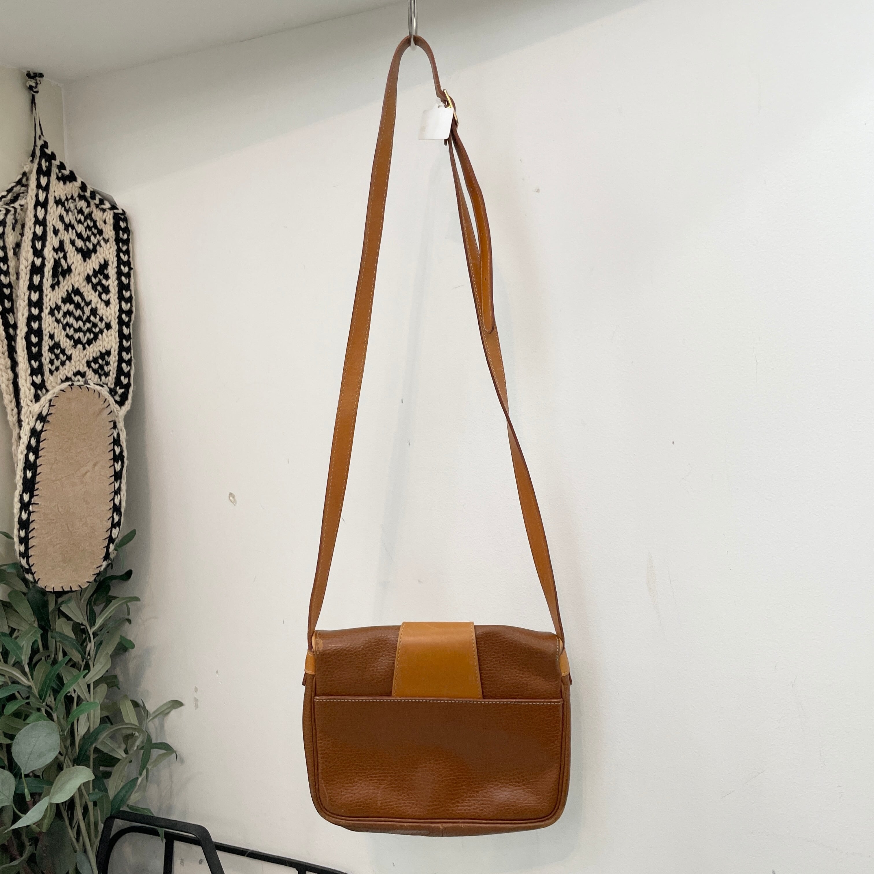 courreges/shoulder bag/leather/brown/ladies/クレージュ courreges/shoulder bag/leather/brown/ladies/クレージュ