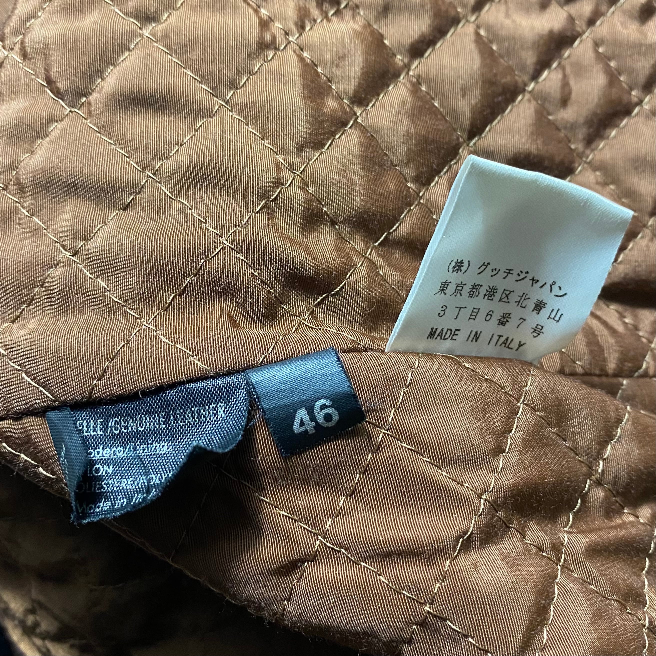 vintage GUCCI by TOM FORD leather riders jacket | PAY ID