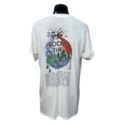 【BON JOVI】ボン・ジョヴィ "ROCKS THE EARTH TOUR" 1989年コピーライト 80's Vintage Tシャツ