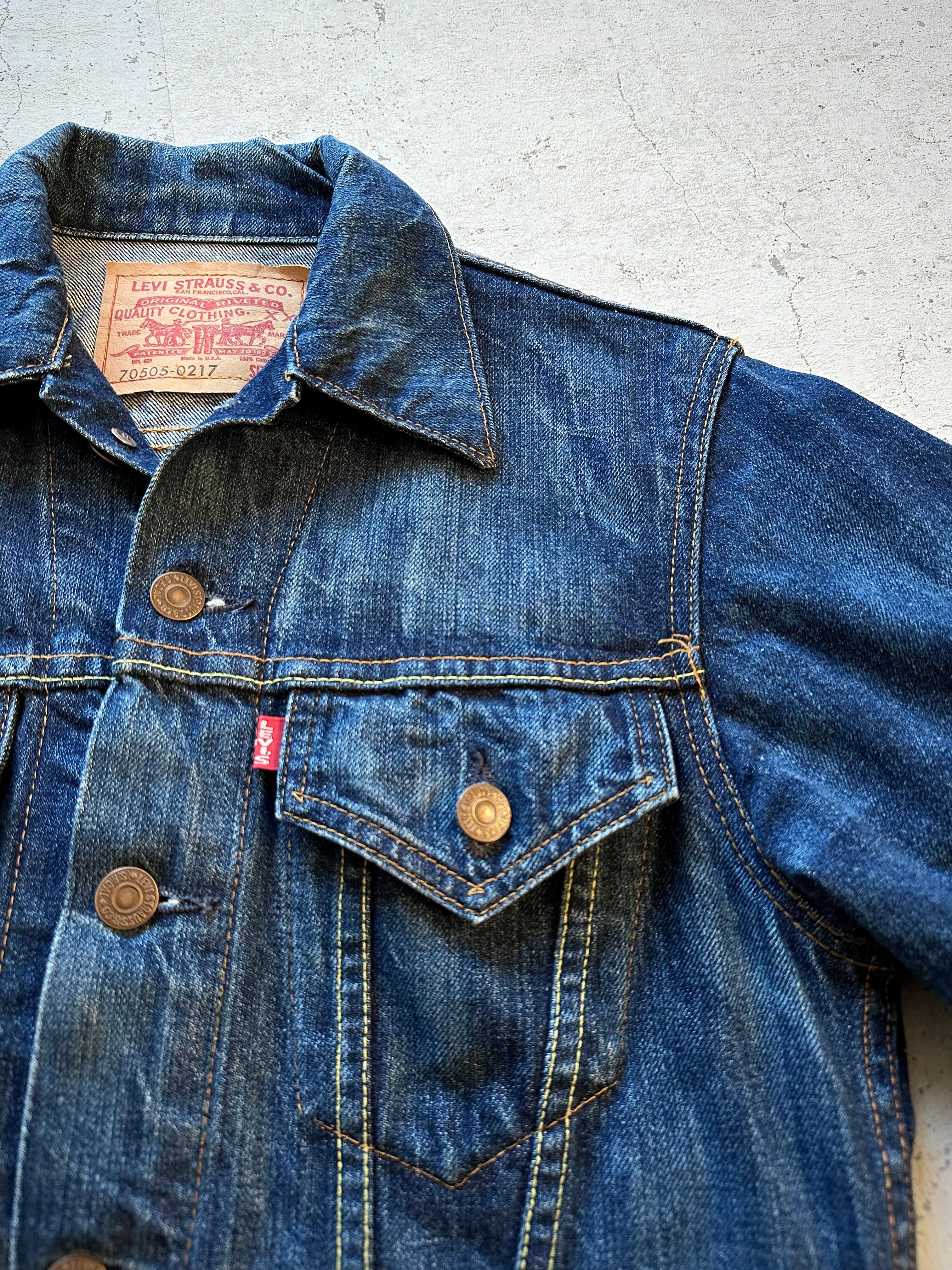 00s〜 MADE IN USA “ LEVI'S ” 70505 Big-E 3rd DENIM JACKET OLD