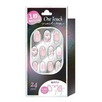 06265ワンタッチネイルチップオーバルミラーピンク(5803949)