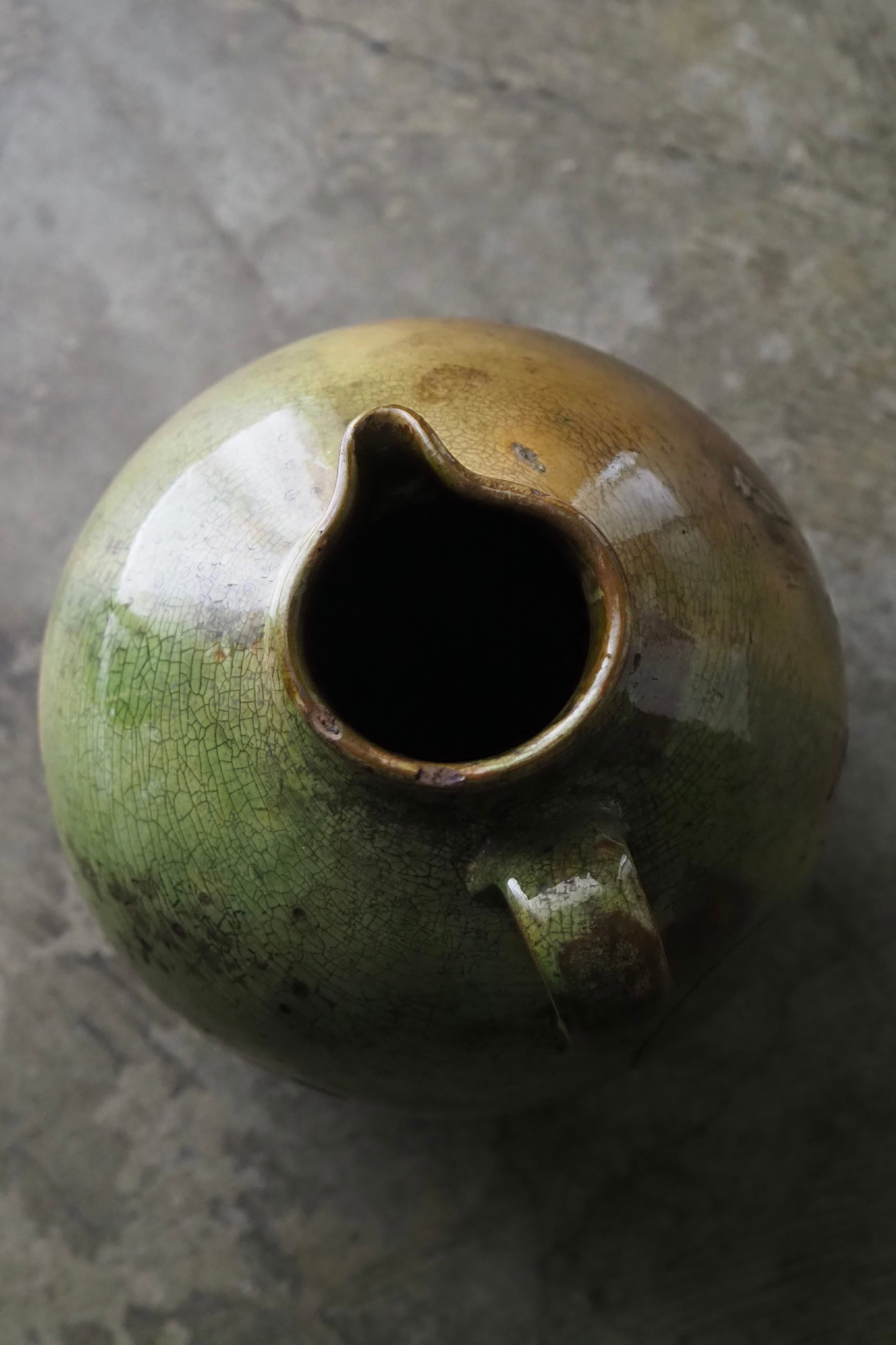 フランス 片手壺-antique pottery pitcher | アンティーク
