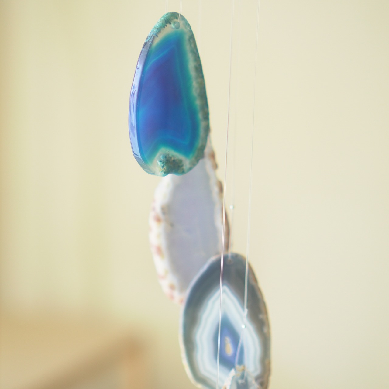 Salt Water - アゲートヒーリングチャイム / Agate Sun Catcher Wind Chime 558