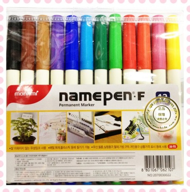 12ピースマーカーペンでcdペンオフィス研究用12色送料無料