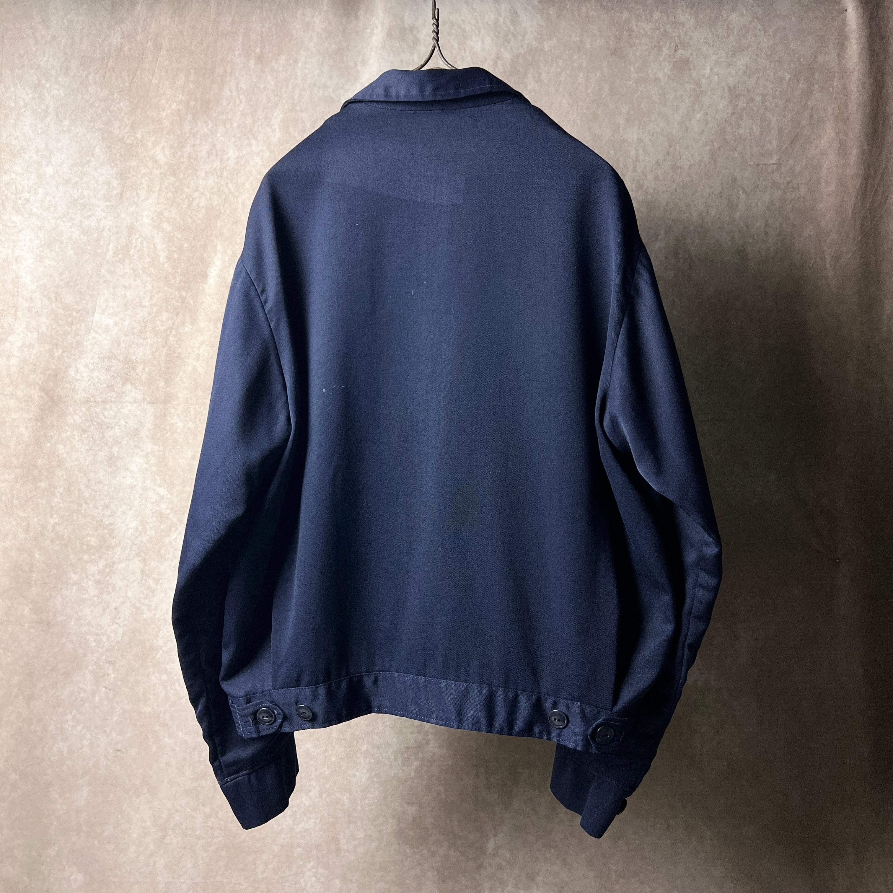 1960's GABARDINE WORK JACKET NAVY 60年代 ギャバジン ワーク