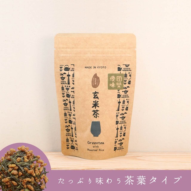 玄米茶｜リーフタイプ（60g）