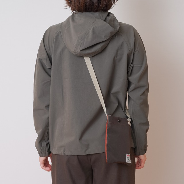 IMOCK -KOBE ZAC-SNAP SHOULDER POUCH LONG【スナップショルダーポーチロング】BROWN×ORANGE（ブラウン×オレンジ）