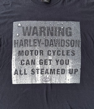 -Harley Davidson- Vintage 90s Print T-shirt