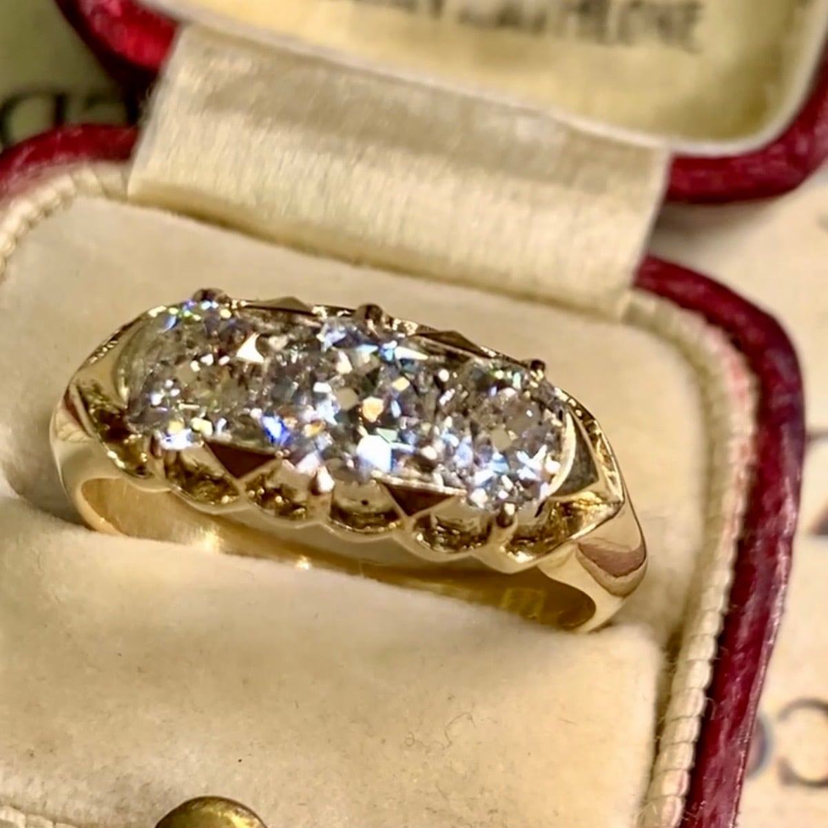 ダイヤモンド | アンティークジュエリー デイジーリング ☆DaisyRing☆