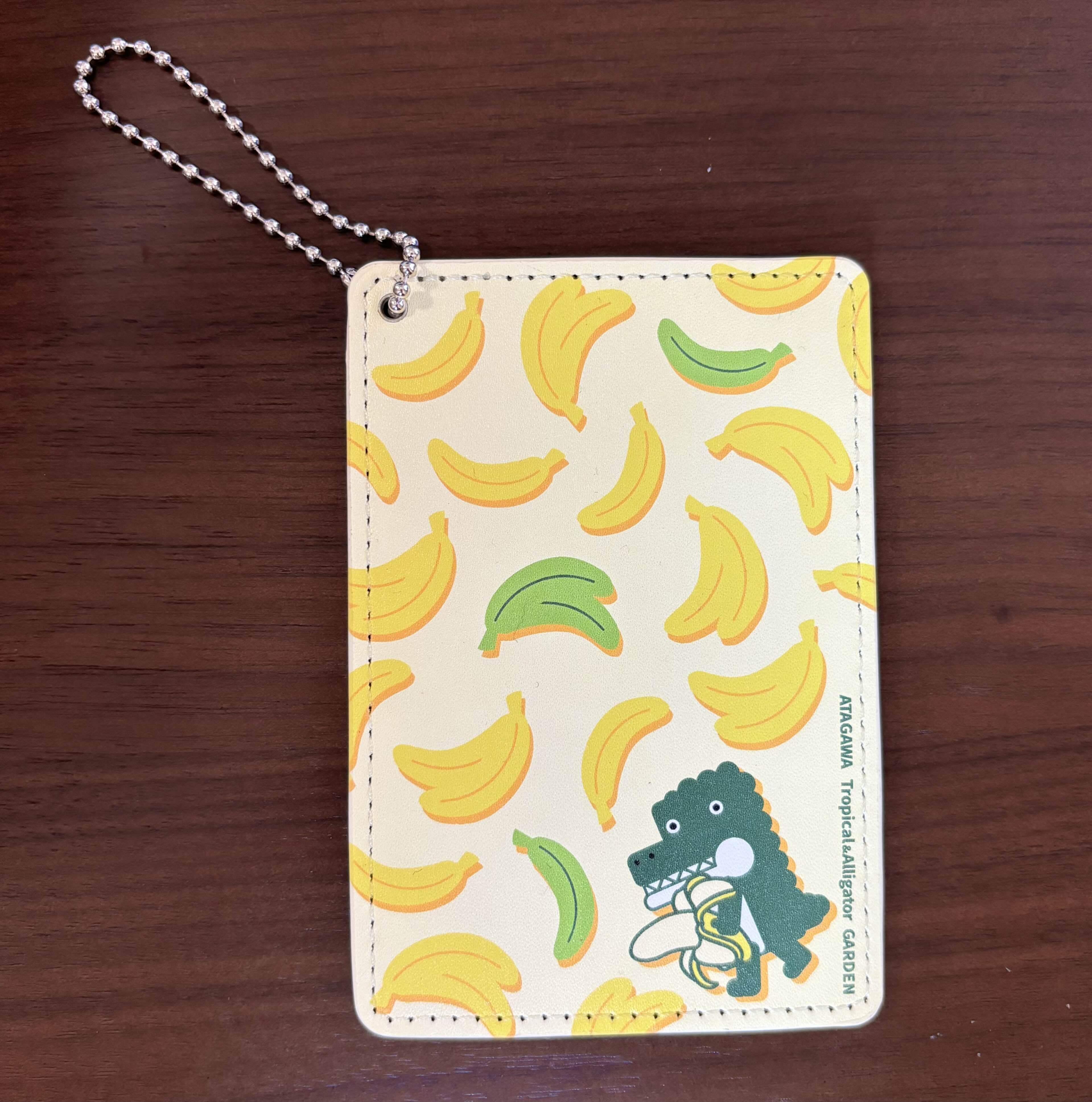 熱川ばにお PUレザーICパスケース | 熱川バナナワニ園 売店