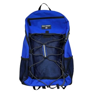 POLO SPORT RALPH LAUREN MESH POCKETS BACKPACK SIZE  46cm  x 34cm (USED)