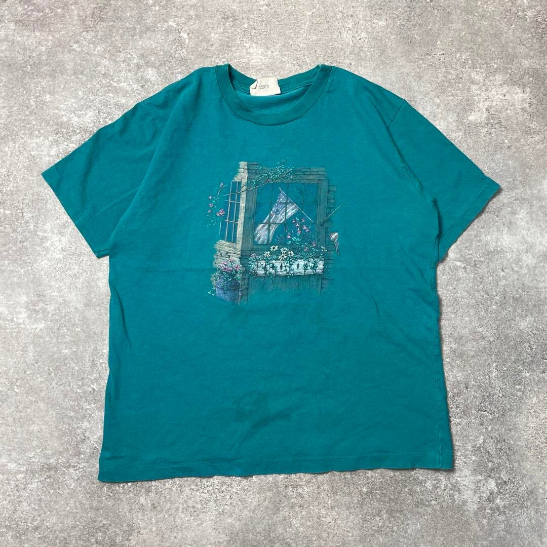 90s Northern アート 絵 絵画 vintage T-shirts