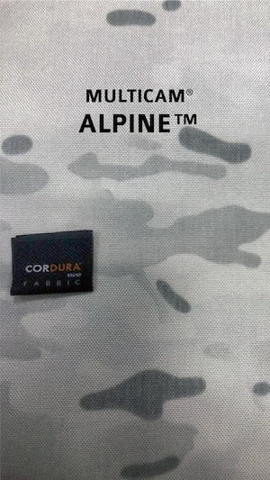 MULTICAM-ALPINE × CORDURA 500D 1.0m (MULTICAM ALPINE のタグ/ネームをつけることができます)