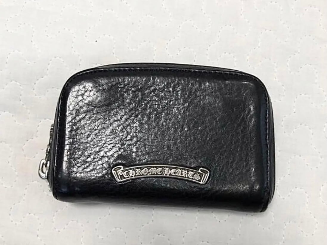 未使用★非売品★【Chrome Hearts】クロムハーツ　レザー小物ケース