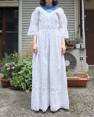 vintage/shiroi natsu one-piece.