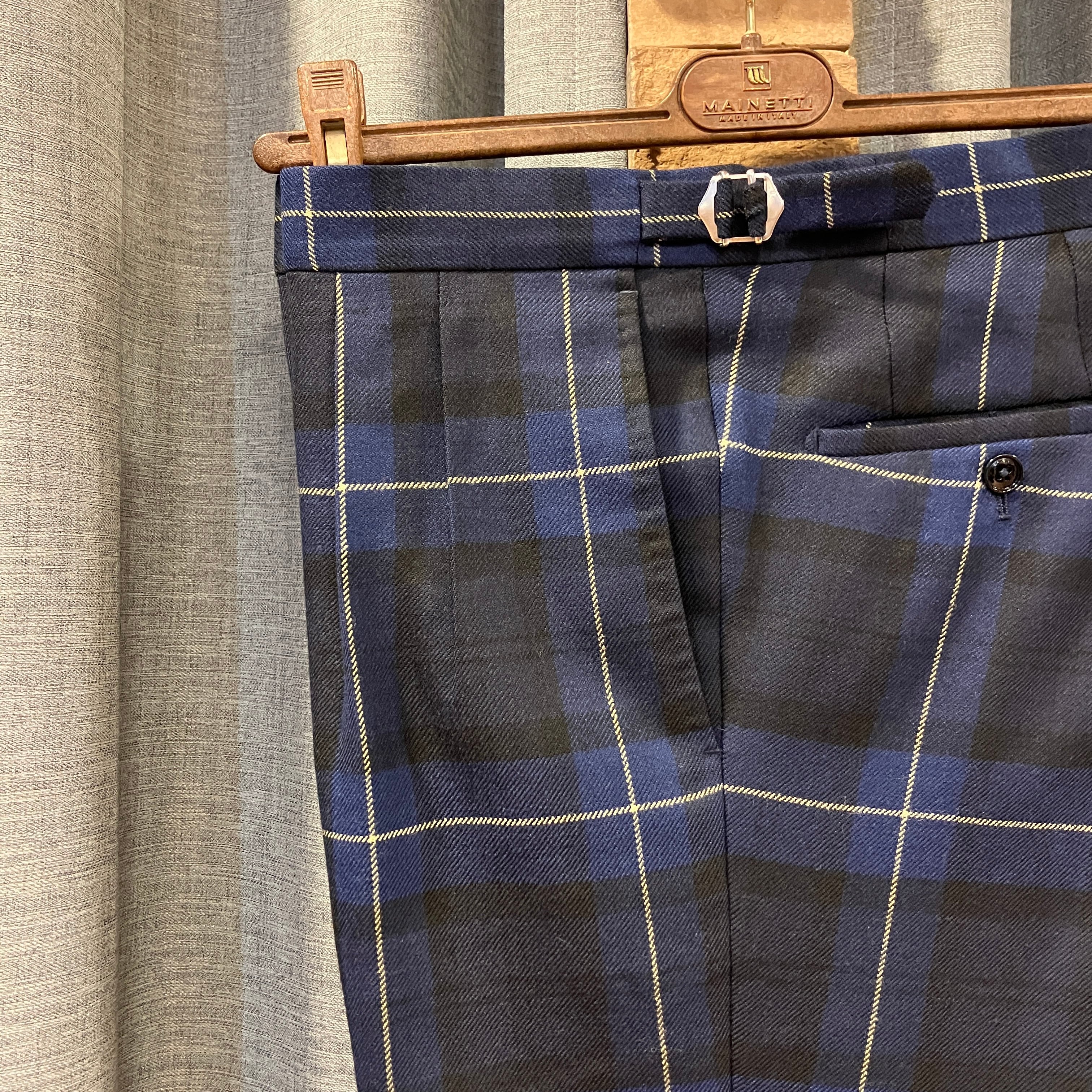 BERNARD ZINS CHECK SLACKS《42》 | safarionline