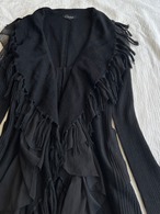 "unknown" Fril Fringe Cardigan