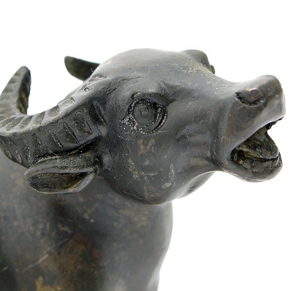 金属製・牛像・No.140526-33・梱包サイズ60 | リサイクルショップ宝さがし