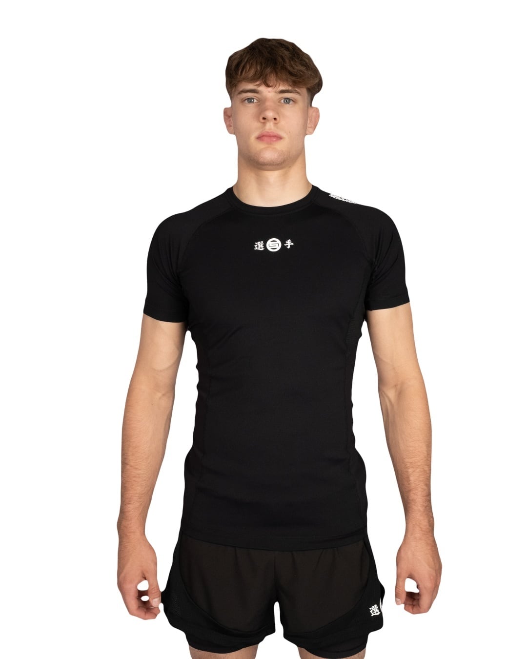 特典付き予約注文!SCRAMBLE Senshu Rashguard 26 – Black