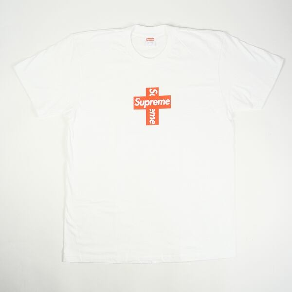 supreme 20AW Cross Box Logo Tee Tシャツ S