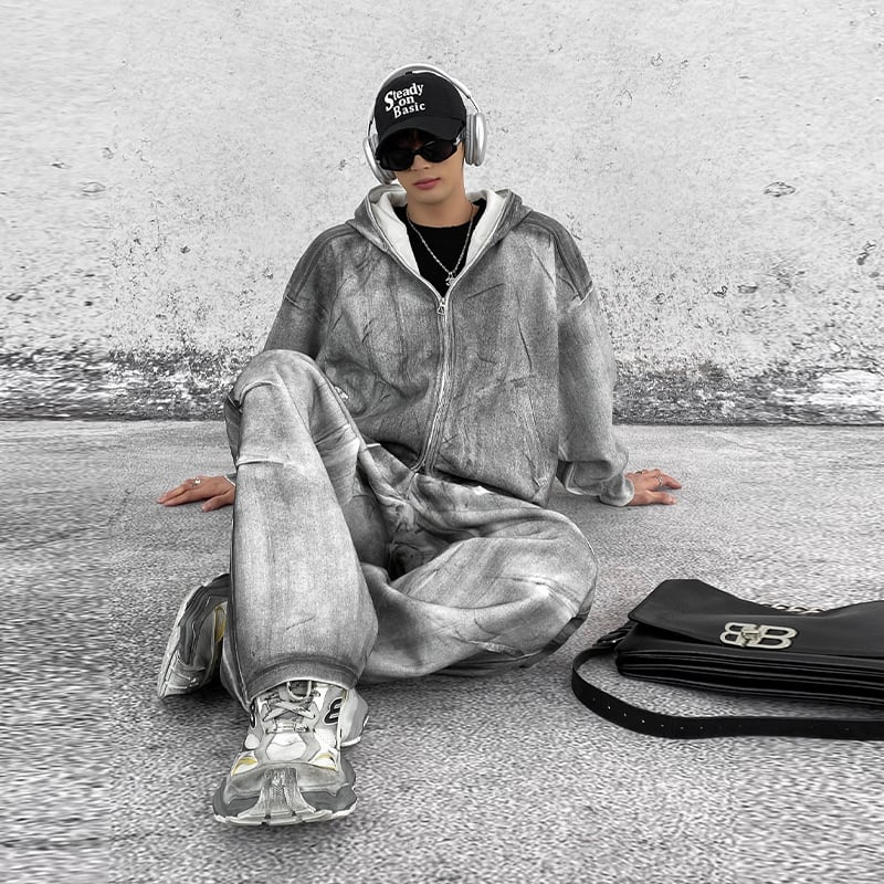 HOZIヴィンテージ加工スウェットパンツ | mblueshop HOZIヴィンテージ加工スウェットパンツ | mblueshop