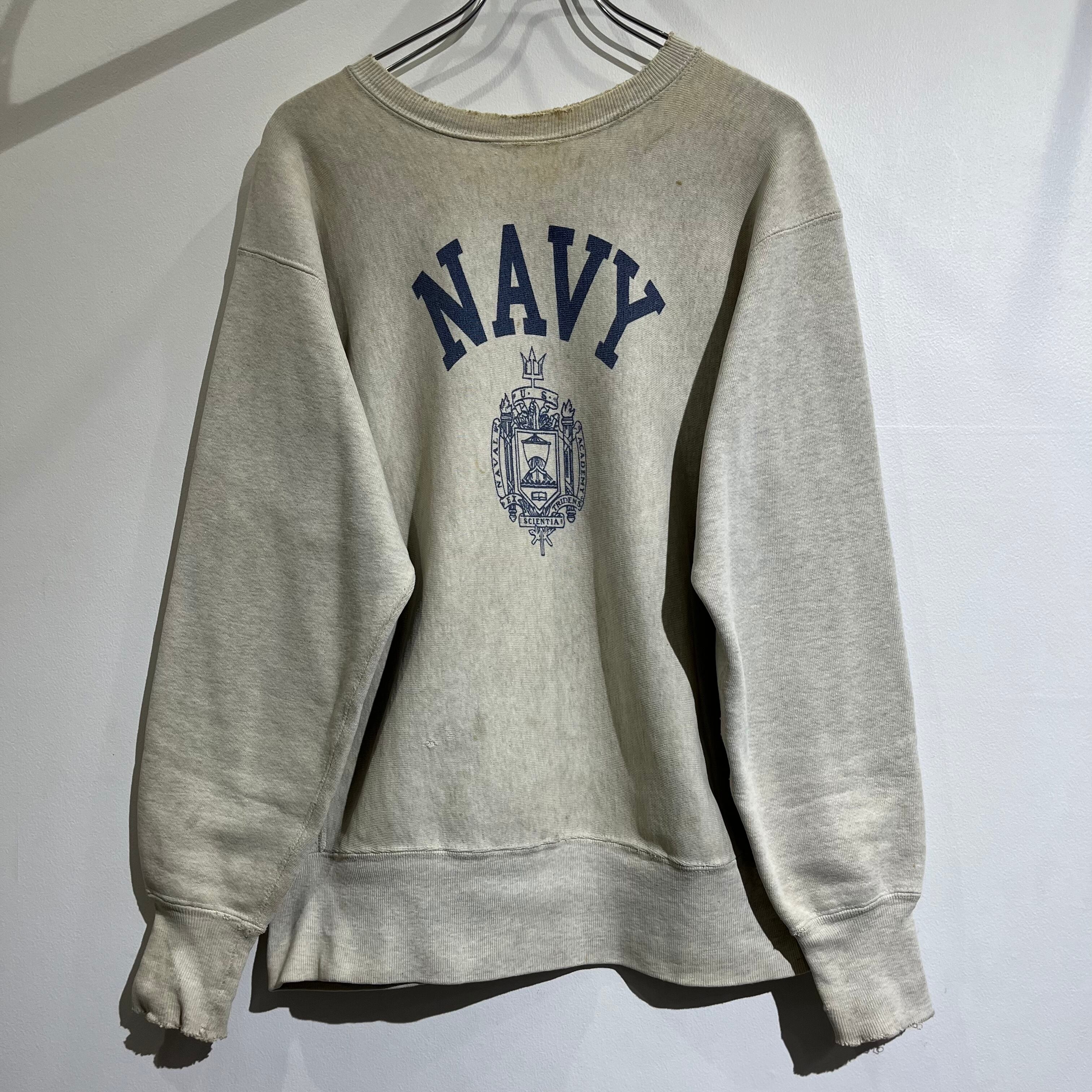 70s Champion Reverse Weave NAVY 70年代 チャンピオン リバースウィーブ ネイビー 単色タグ 初期 ミリタリー