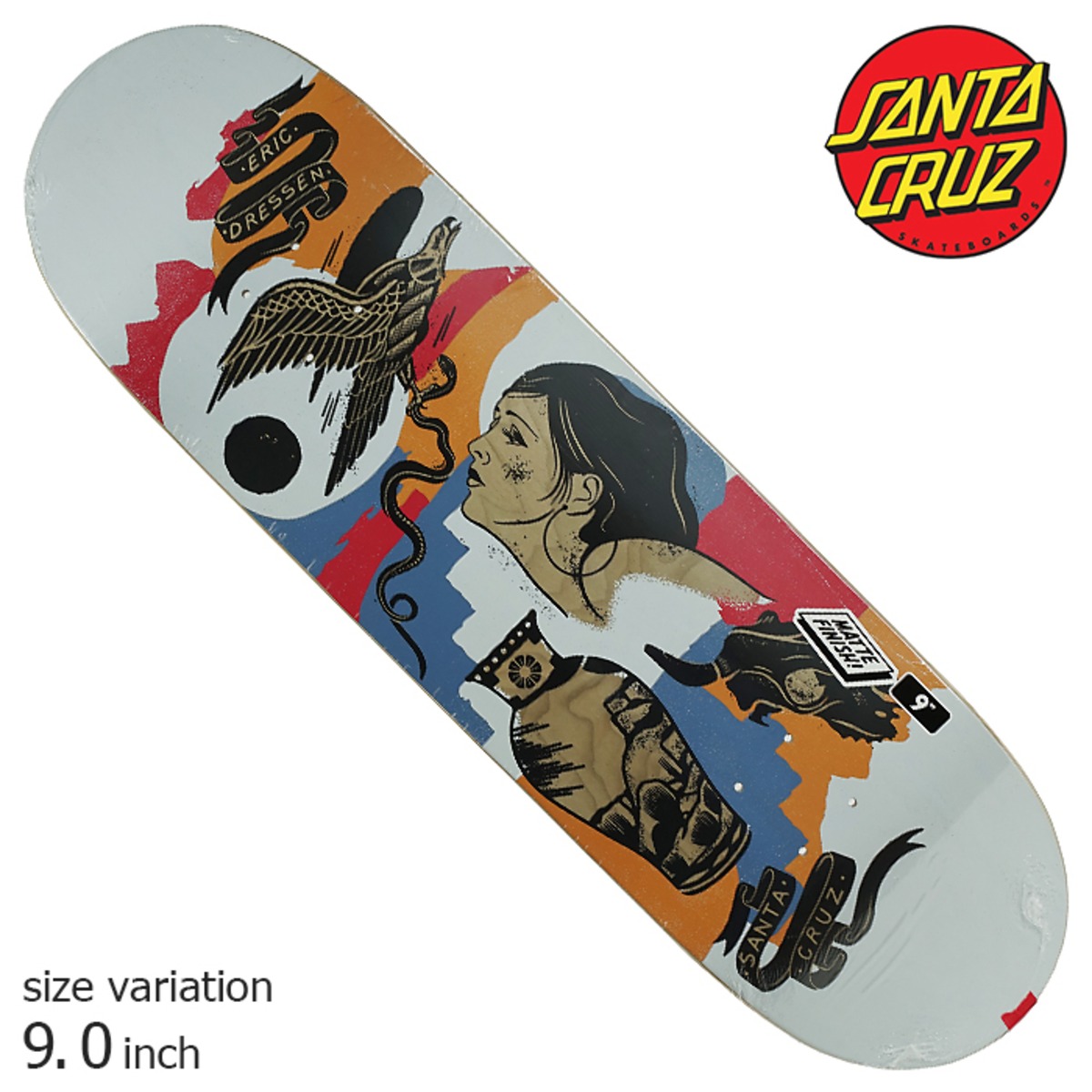 SANTA CRUZ ERIC DRESSEN SEEKER 9inch スケボー スケートボード ｜その他