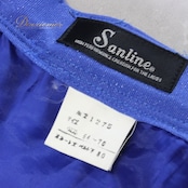 社交ダンス 衣装 Sanline サンリーヌ スカート レッスンウェア ブルー系 スタンダード 練習着 練習用 無地 シンプル キラキラ 上品 エレガント きれいめ 気品 かわいい 大人っぽい 華やか レディース オールシーズン ソシアルダンス 競技ダンス ボールルームダンス 日本製 ブランド スカート単品 フレアスカート 無地スカート 練習用衣装 レッスン着 競技用 ドレス パーティー 発表会 青系 きらきら すっきり 大人可愛い フィット感 体型カバー シンプル綺麗 ウエスト調整 スタンダード用