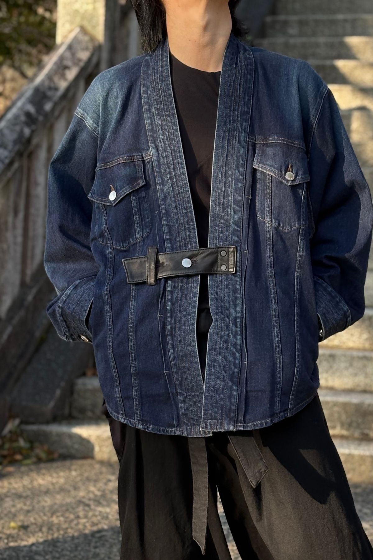 20着限定｜残りわずか 】DENIM JAPAN JACKET―岡山デニムと和の構造美