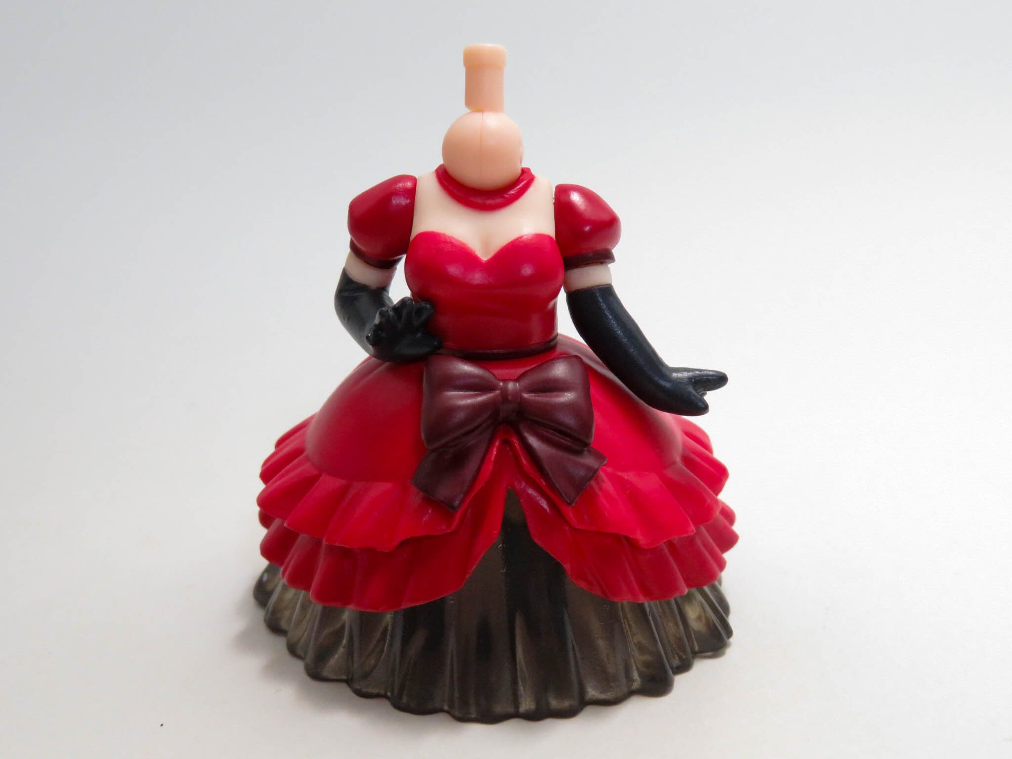 再入荷(A-ランク)ねんどろいどもあ きせかえウエディング01 体パーツ ドレス ピオニースカーレット