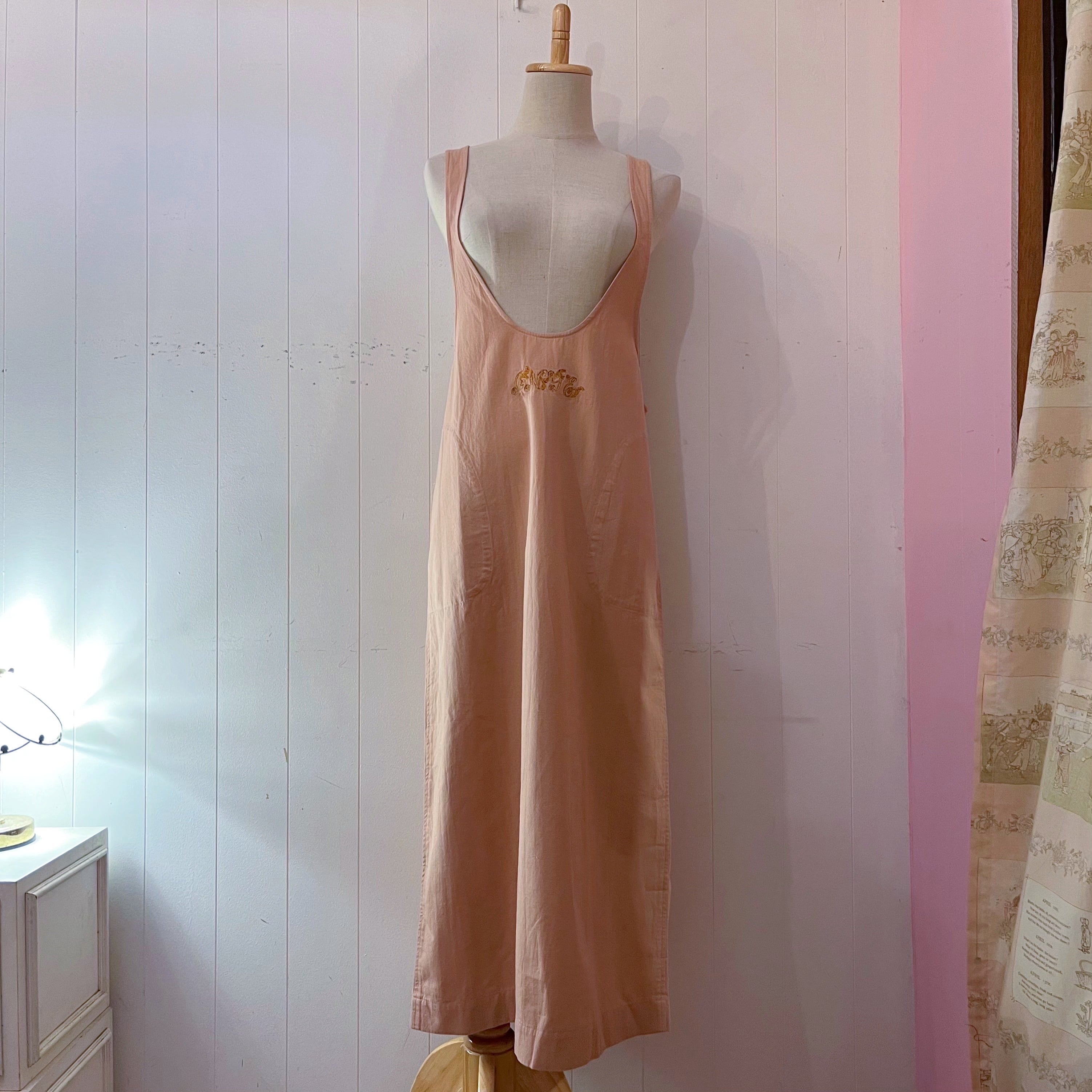 INGEBORG / pale pink round jumper skirt