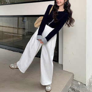panel-check cardigan　J00440