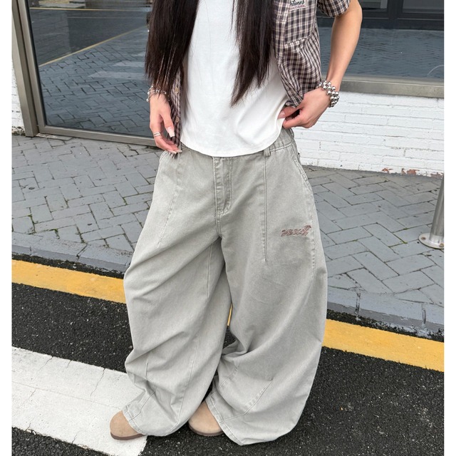 vintage wash loose pants　ヴィンテージウォッシュルーズパンツ　J1947