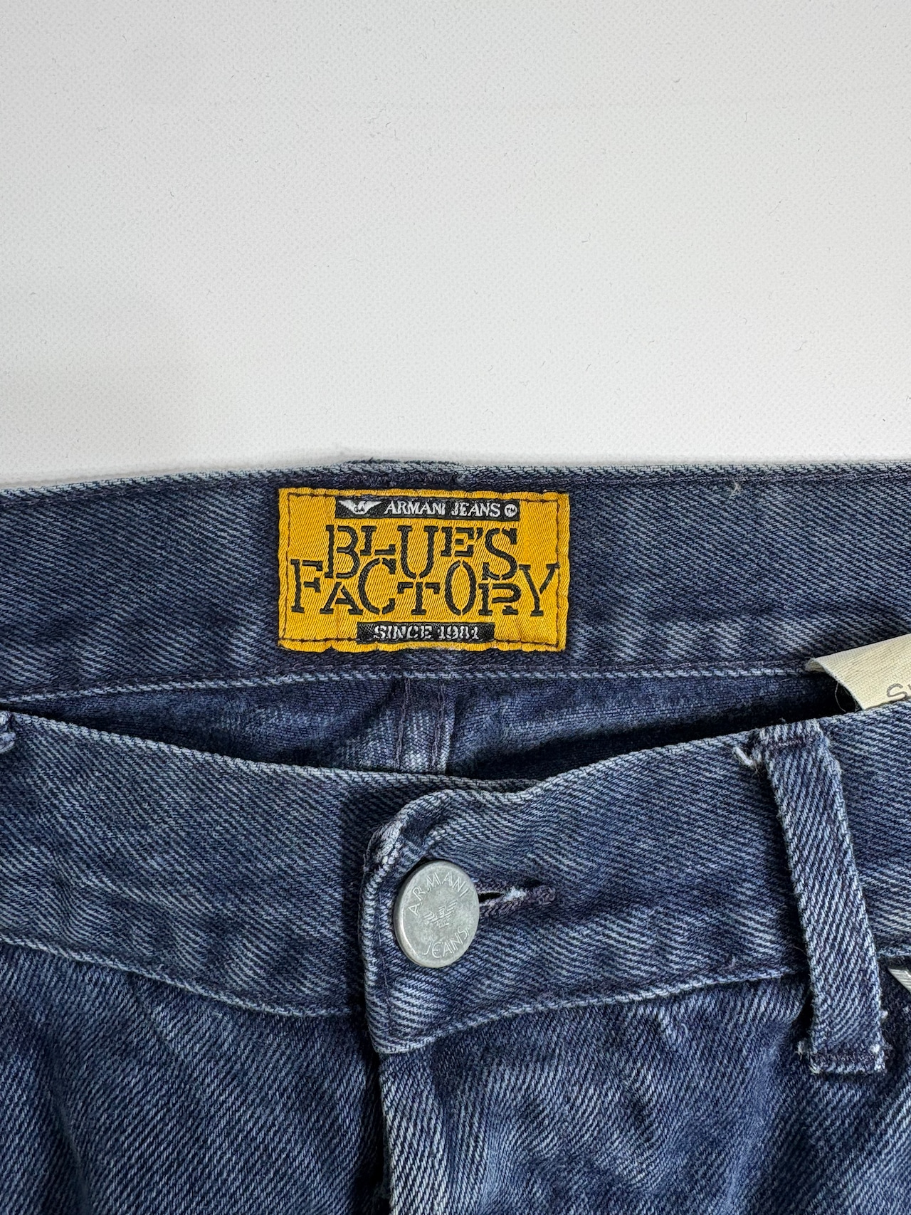 Made in Italy Armani Jeans Faded Navy Denim Pants