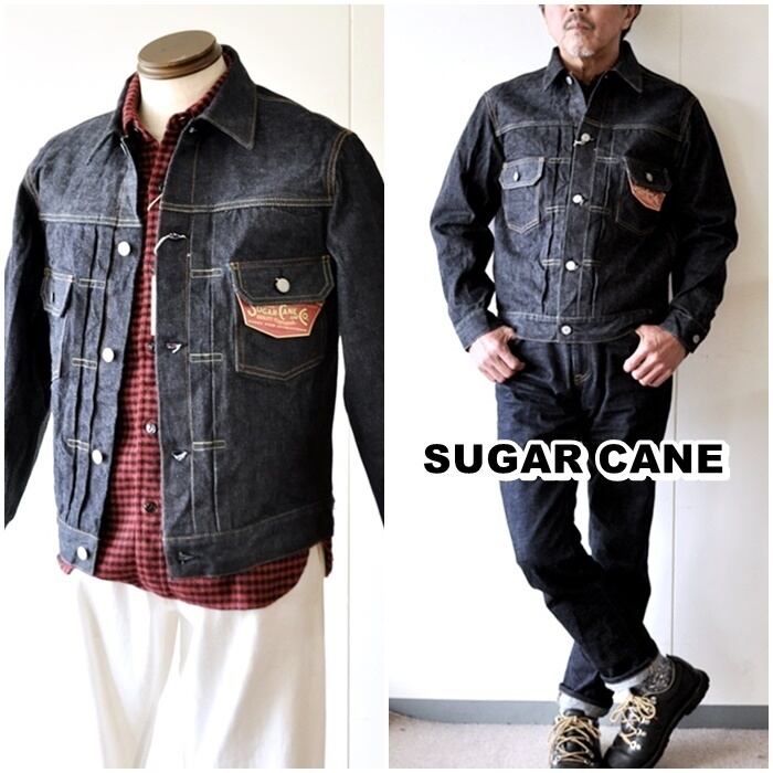 2023得価】Sugar Cane シュガーケーン デニムジャケット Gジャン ATOsk-m82984406166Gジャン/デニムジャケット 